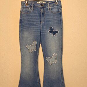 Hollister Women's Curvy High Rise Vintage Flare Soft Stretch Jeans, Size 28R